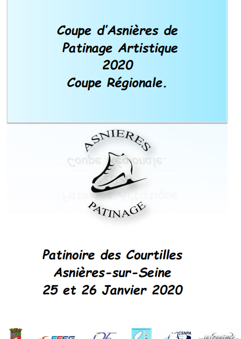 Coupe d’Asnières – 25 & 26 janvier 2020