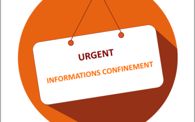 Urgent : informations confinement cours APAC