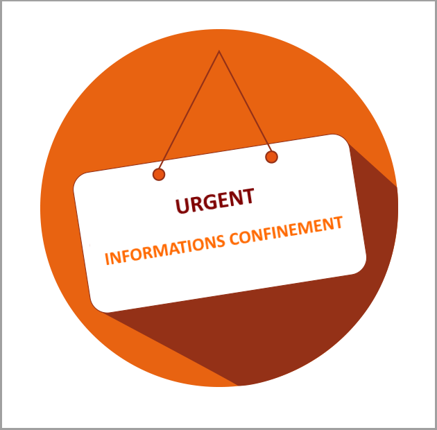 Urgent : informations confinement cours APAC